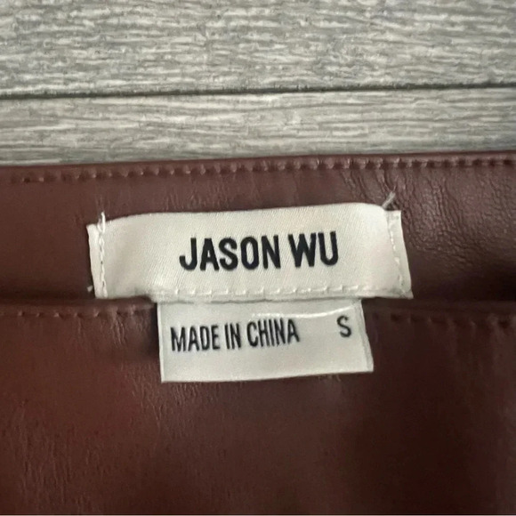 Jason Wu faux leather skirt - Picture 4 of 7